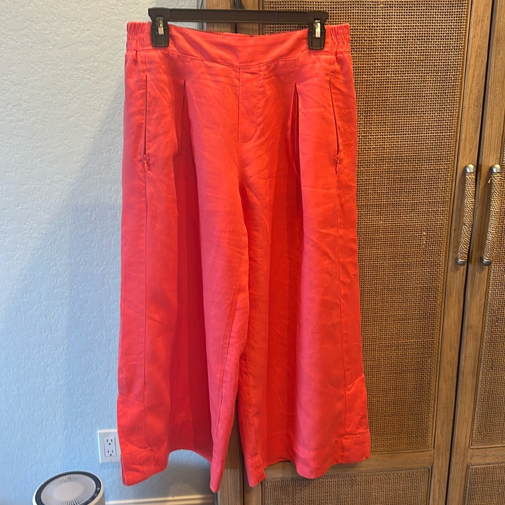 Athleta wide leg capris